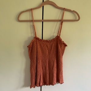 smocked tank/tube top